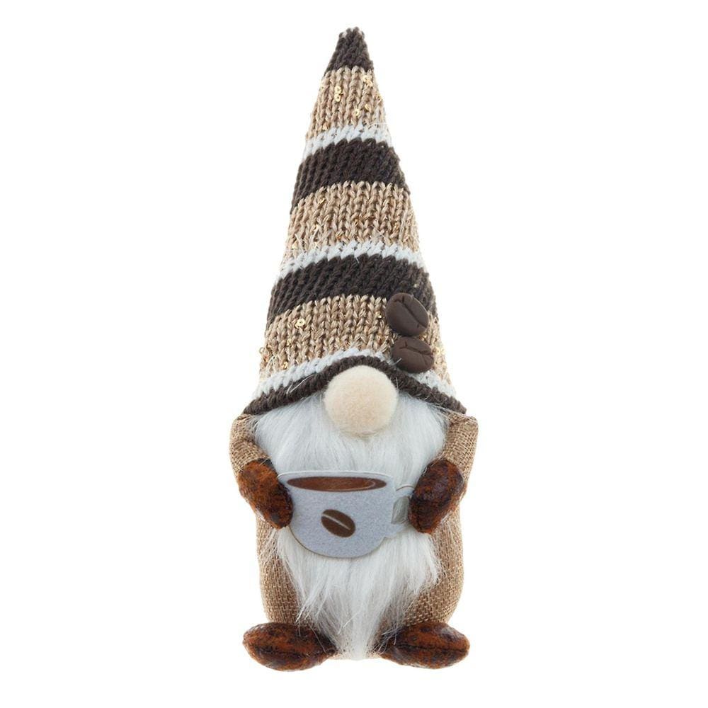 Boneca Rudolph Café Chapéu Curto Sem Rosto Bebê Crianças Brinquedo Boneca Decoração Anão