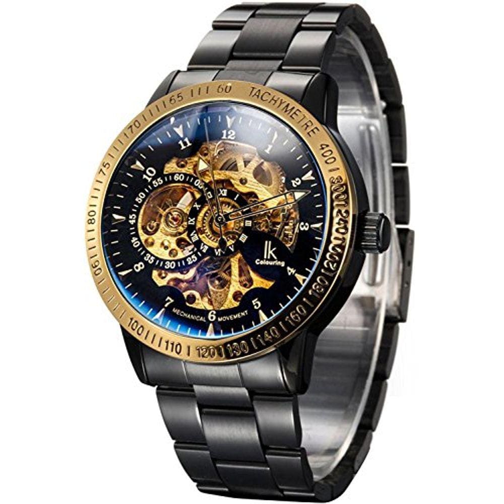 Relógio automático masculino Carrie Hughes 98226G2