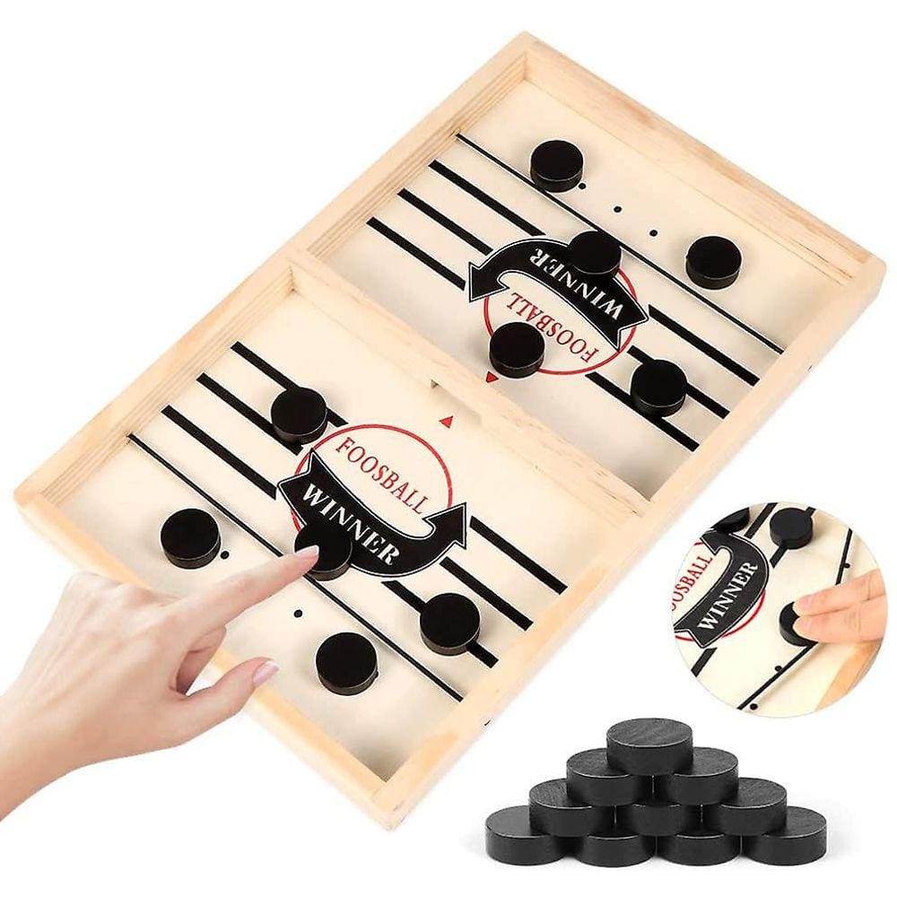 Jogo de tabuleiro rápido, Jogo de Sling Puck rápido, Brinquedos de tabuleiro, Catapulta