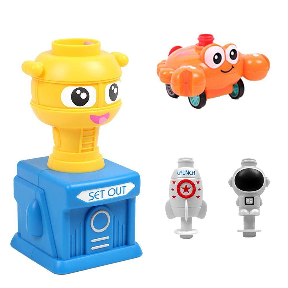 Crianças Inercial Power Ball Car Science Experiment Toy Puzzle Diversão Brinquedos inerciais