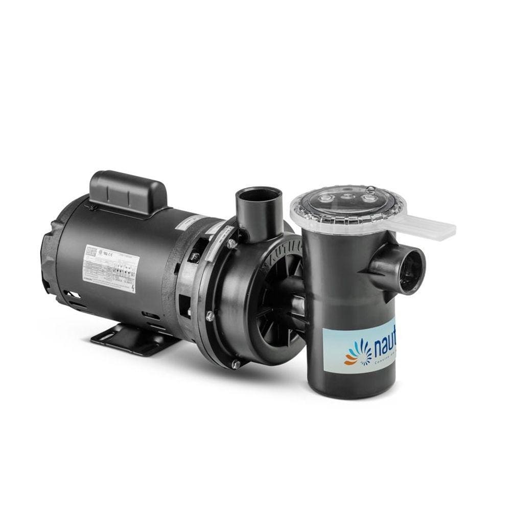 Motobomba Nautilus 1,0CV Com Pré-filtro Para Piscina