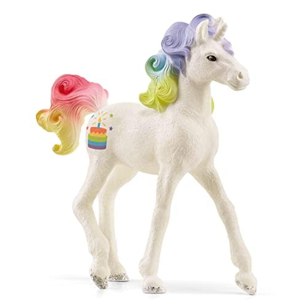 Schleich bayala, figura de brinquedo unicórnio colecionável para meninas