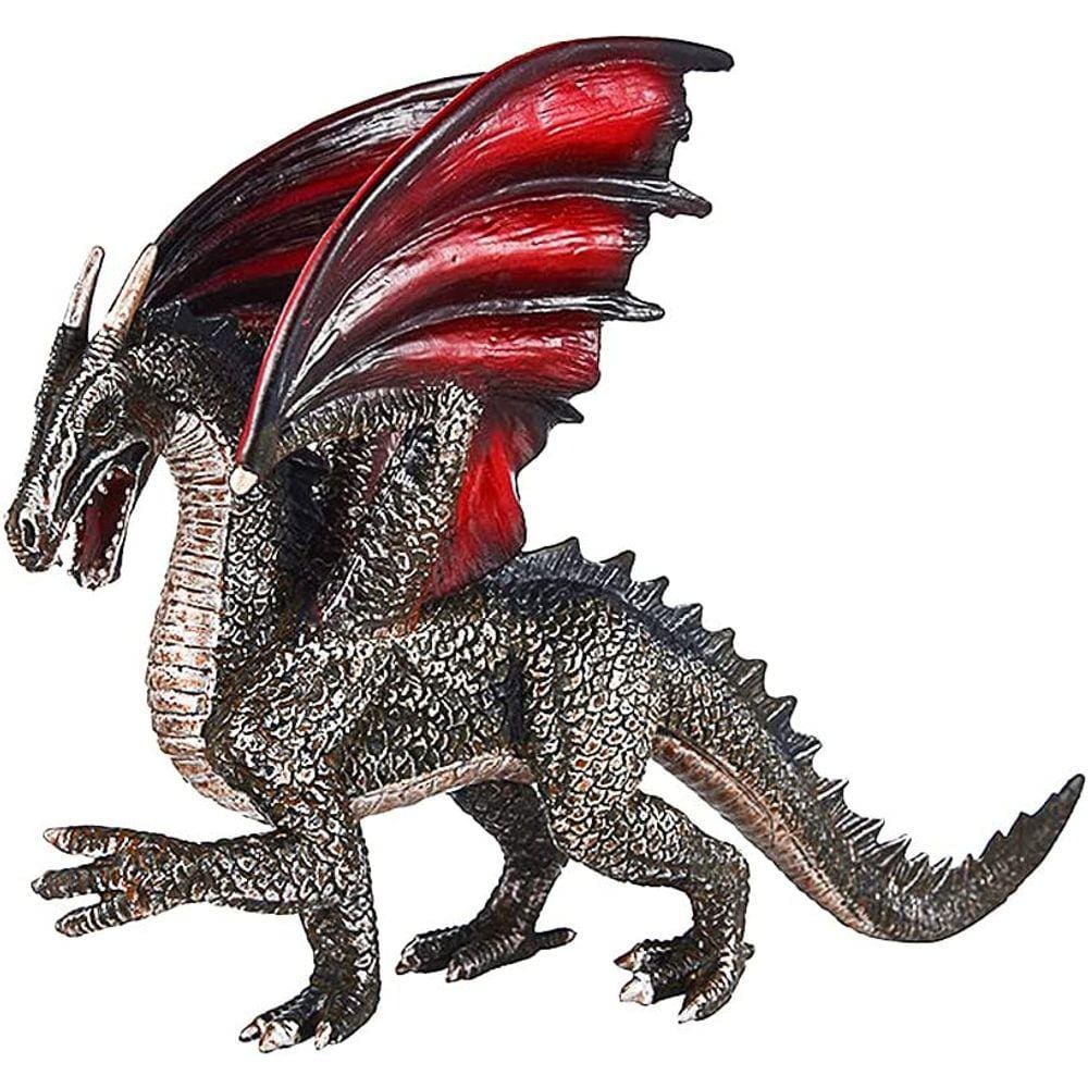 Estatueta de dragão Estatueta de dragão mágica realista
