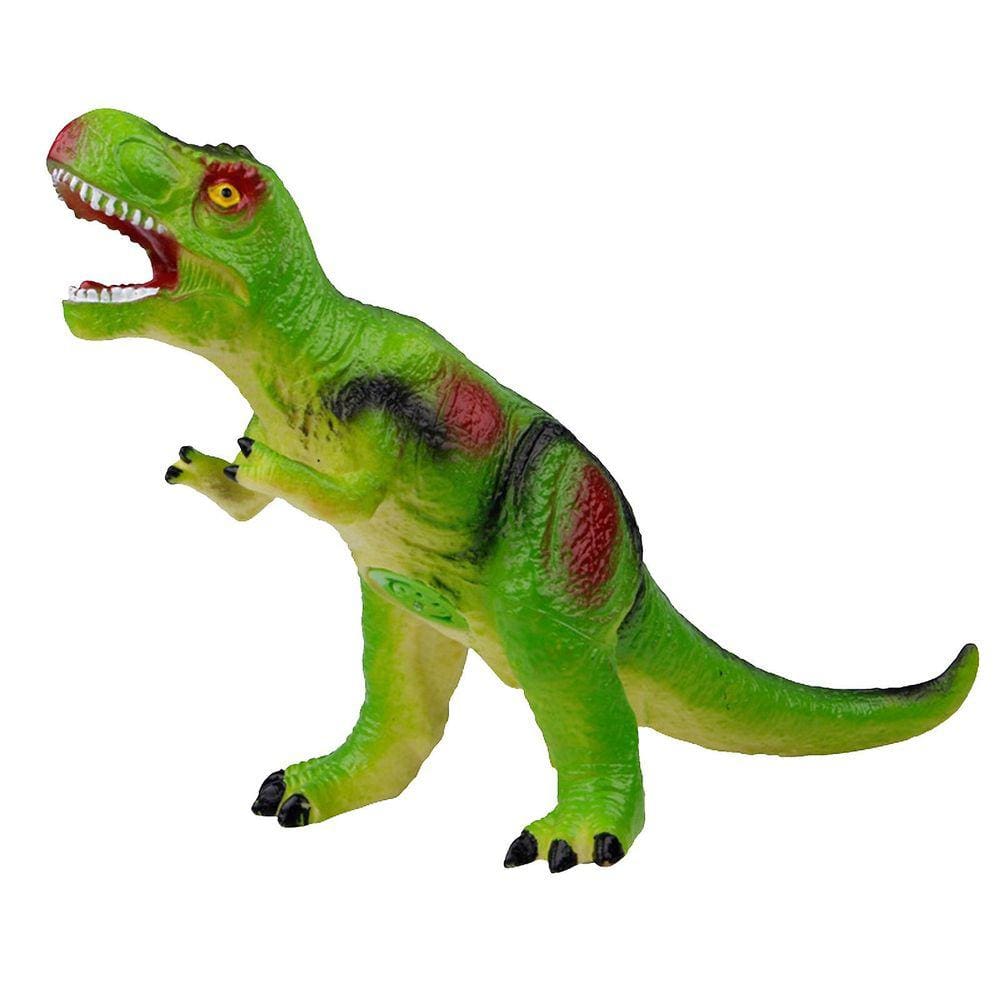 Conjunto Animais Dinossauros Emborrachados com 6 Peças Brinquedo Educativo  Brinquedos Bambalalão Brinquedos Educativos