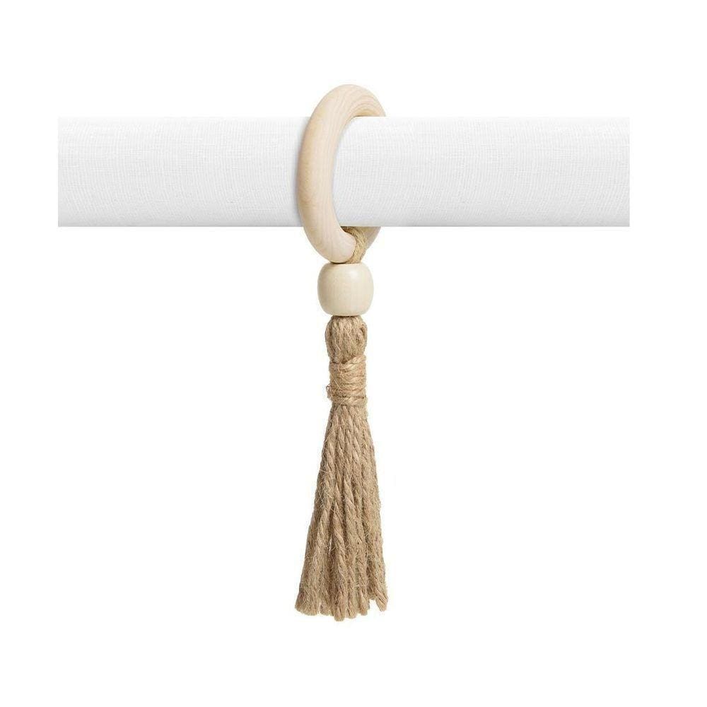Argola De Guardanapo Copa E Cia 4 Pçs Complement Tassel