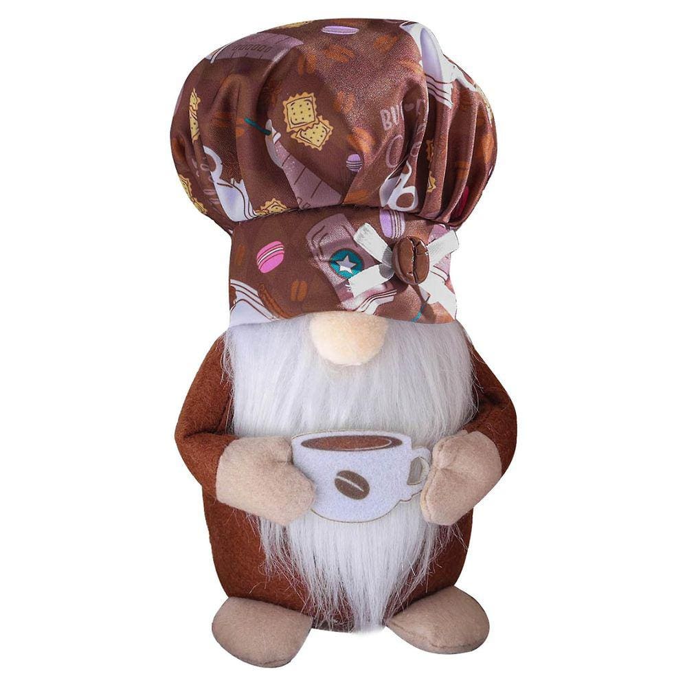 Four Seasons Universal Coffee Cup Rudolph Doll Dwarf Doll Decoração Arranjo