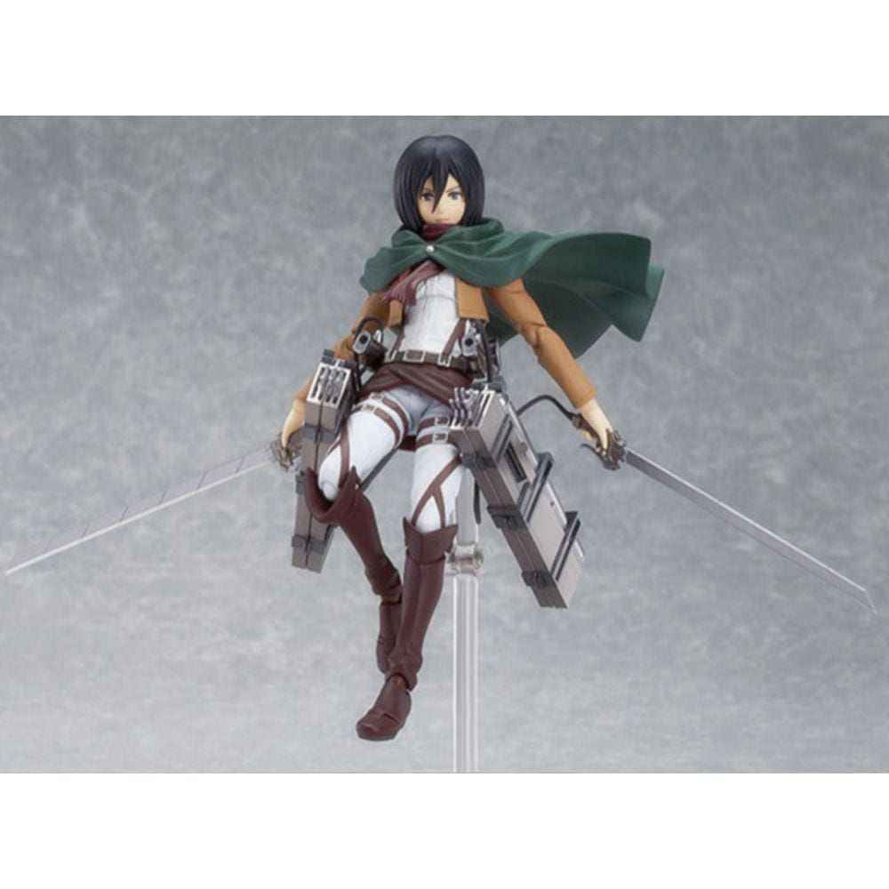 15cm Ataque em Titã Anime Figura 203# Mikasa Ackerman Action Figure Figurine Toys| Figuras de Ação