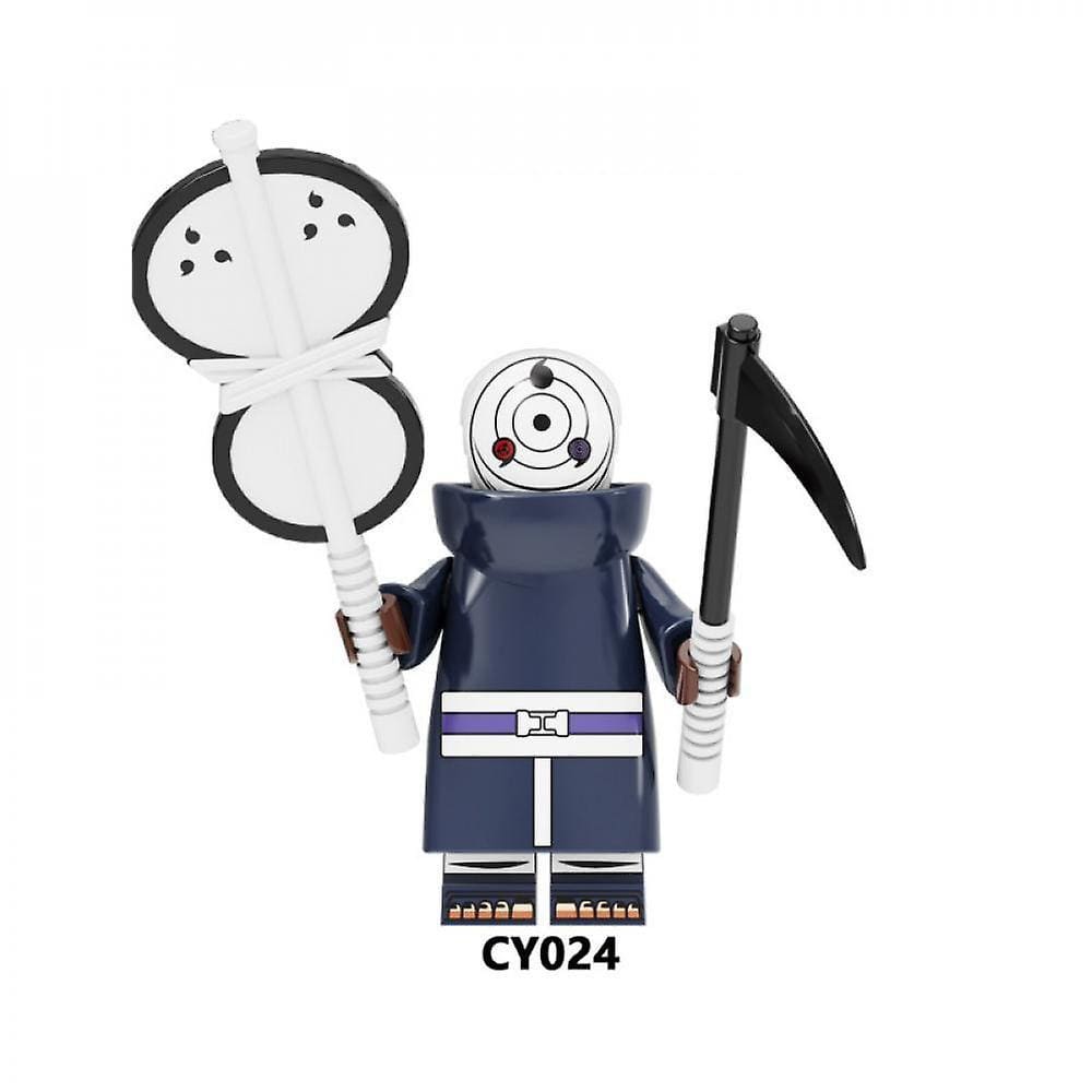 8pc Naruto Montou Brinquedos de Minifigura de Bloco de Construção Infantil