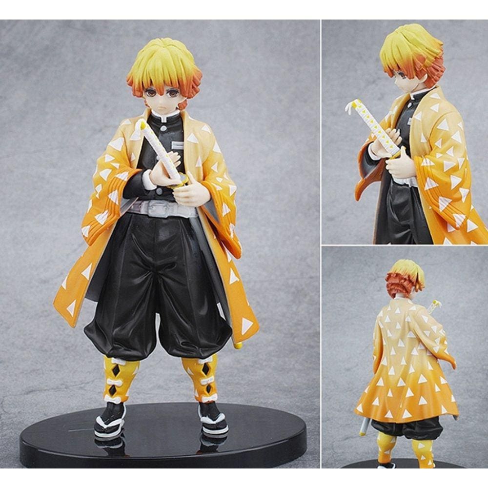 16cm Kimetsu no Yaiba Figura Tanjirou Nezuko Inosuke estatueta Anime Demon Slayer Action Figure Demon blade figures Modelo de brinquedos| Figuras de A
