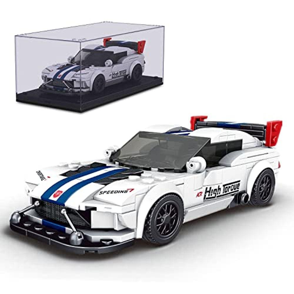 Kit de construção de carros do Campeão de Velocidade Mould King Racing com Acr
