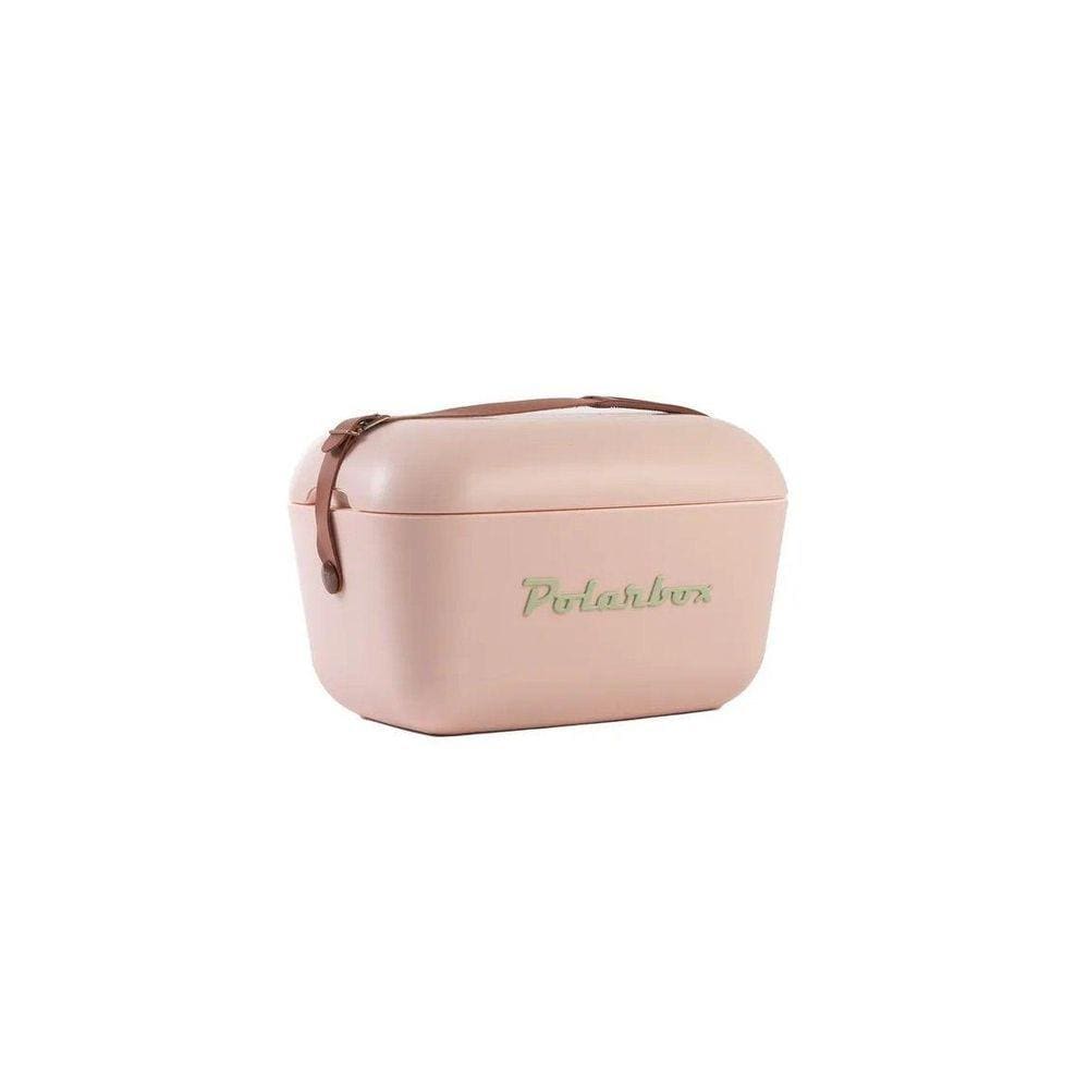 Bolsa Térmica Polarbox 12 Litros Alça em Couro Marrom