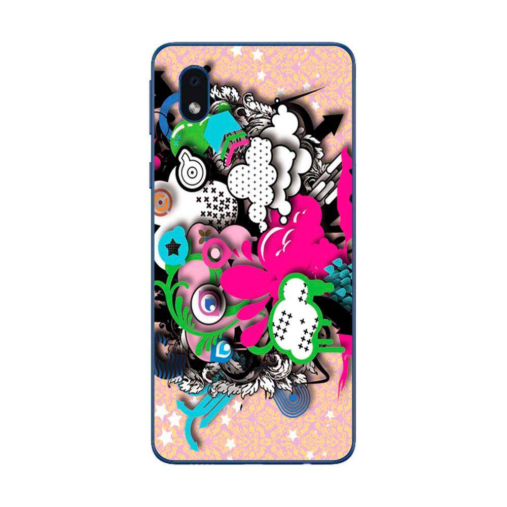 Capa Adesivo Skin104 Verso Para Samsung Galaxy M01 Core