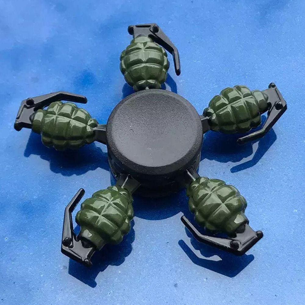 Hand Spinner Aço Fosco 6,0cm - Coordenação Motora
