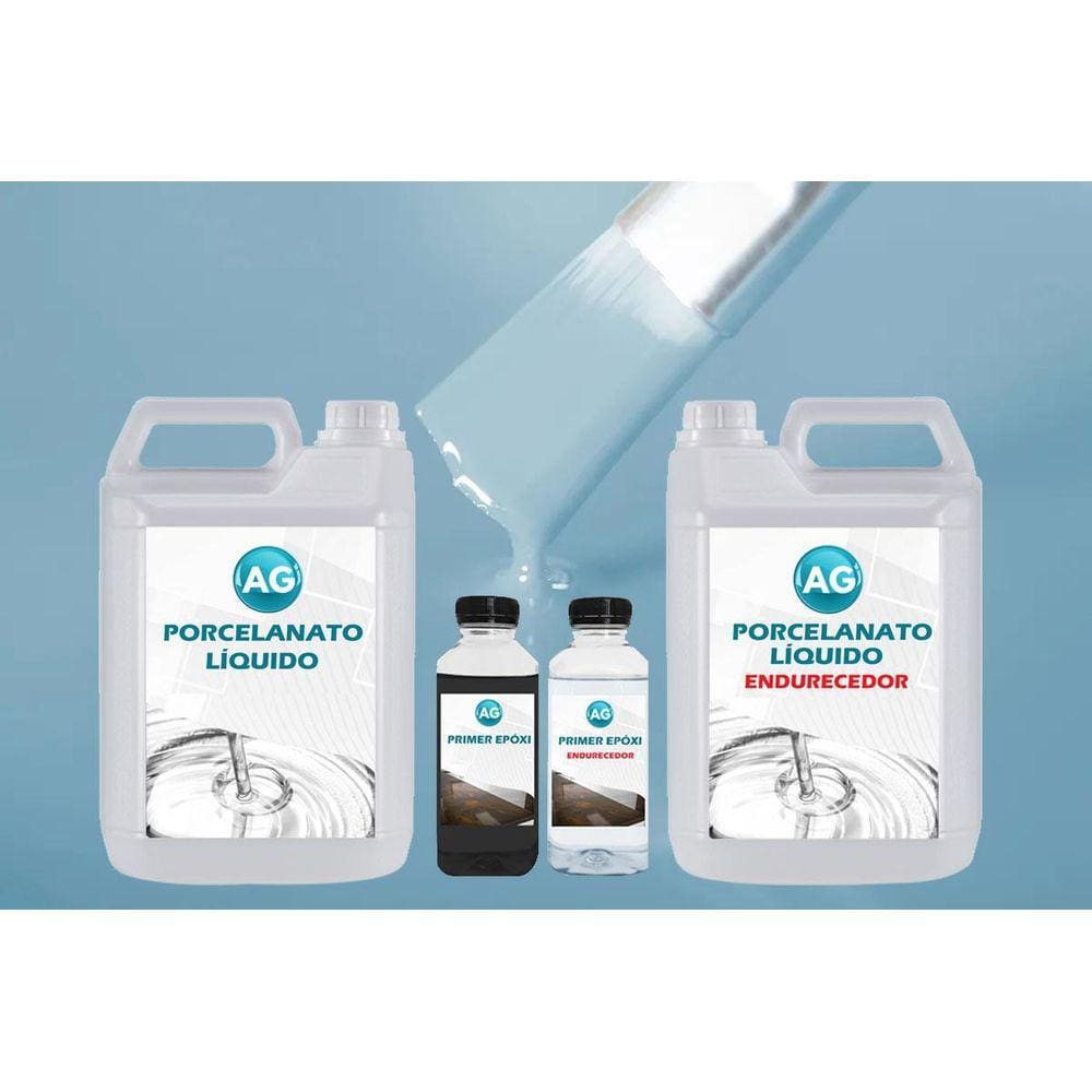 Kit Porcelanato Líquido + Primer Por M - Multiuso