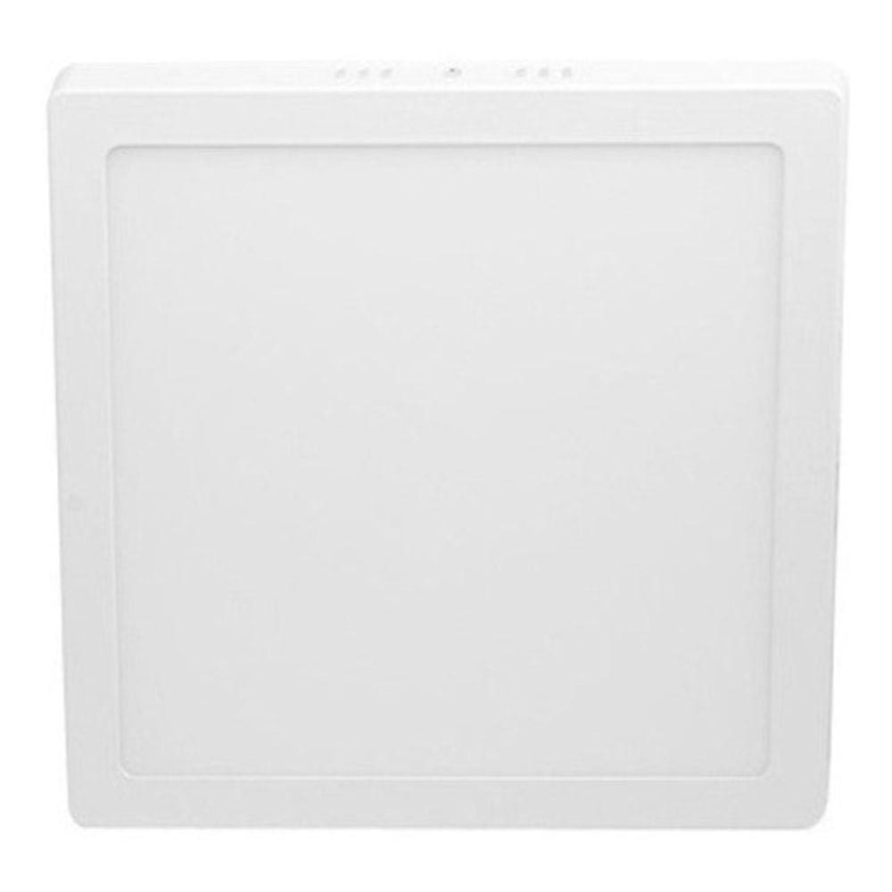 Painel De Led Taschibra Quadrado Lux De Sobrepor 6500k 12w