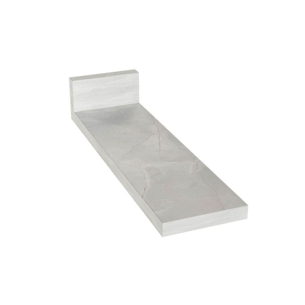 Tampo para Balcão Toalheiro 15cm Ipanema Cabecasa Madeiramadeira Mármore