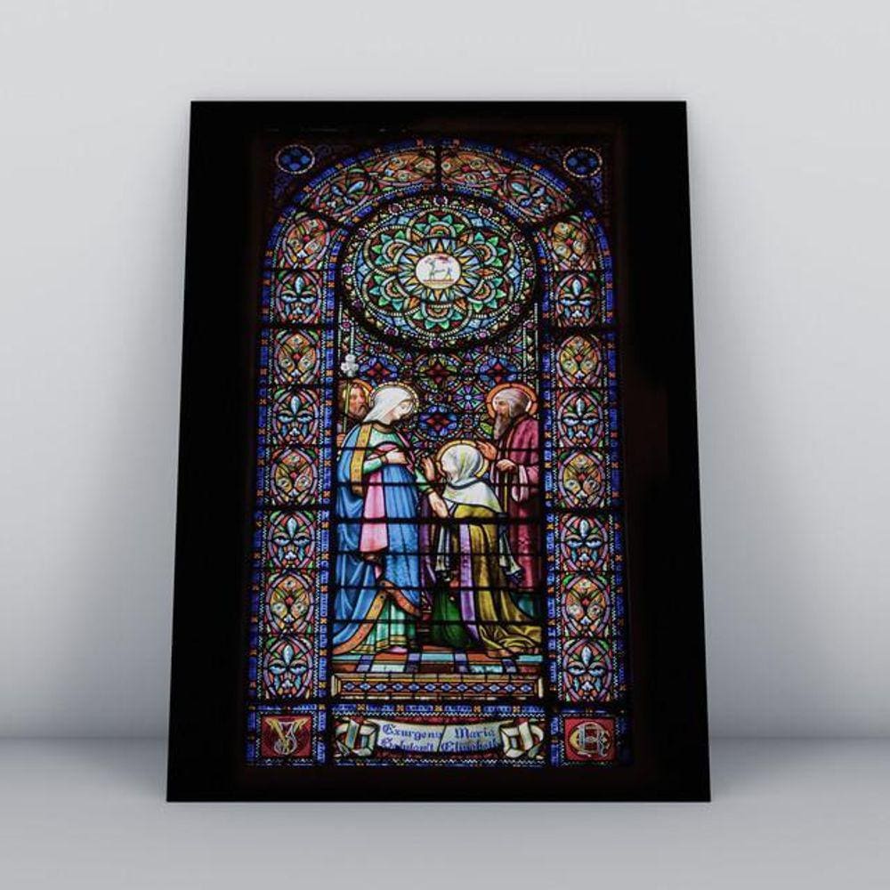 Quadros TAC religião-048-m2 Colorido 20x30cm MDF