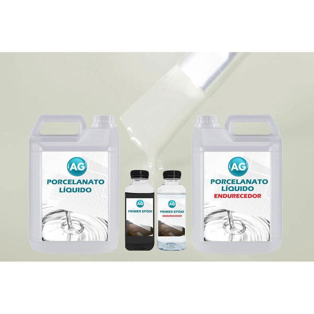 Kit Porcelanato Líquido: Cor Sólida + Primer