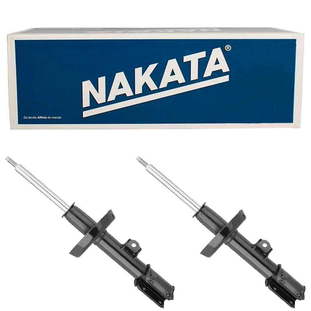 2 Amortecedor GM Onix 2013 a 2017 Dianteiro Nakata e Kit