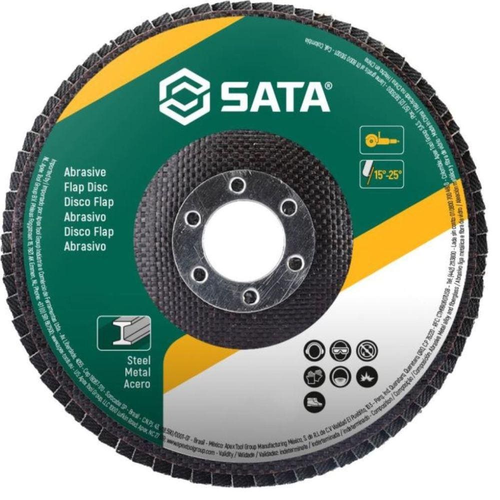 Disco Flap Abrasivo Metal 7 C120 Sata