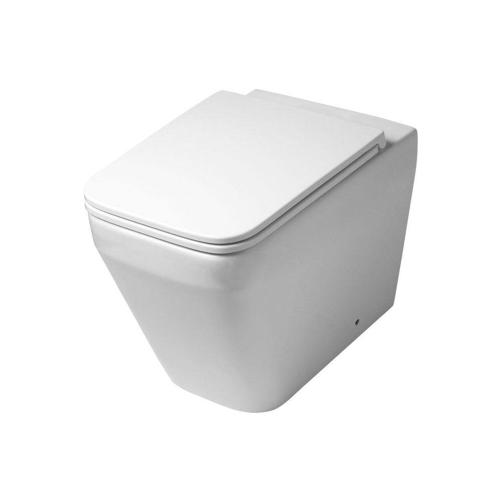 Kit Vaso Sanitário Convencional e Assento Soft Close Catena Acqua Brasil Branco