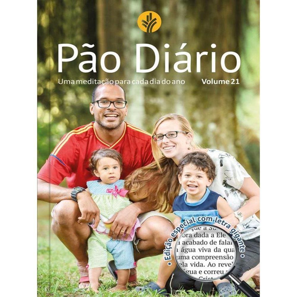 Pão Diário, Volume 21 (Capa Família / Letra Gigante)