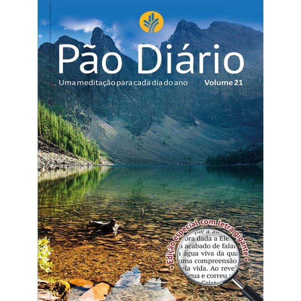 Pão Diário, Volume 21 (Capa Paisagem / Letra Gigante)