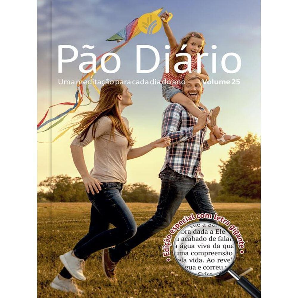 Pão Diário Volume 25 Letra Gigante - Famíia