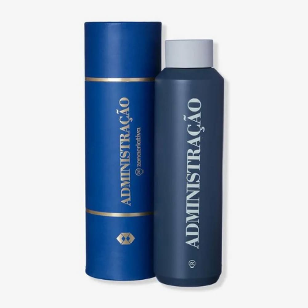 Garrafa Acqua Profissoes 600ml Administração Zonacriativa