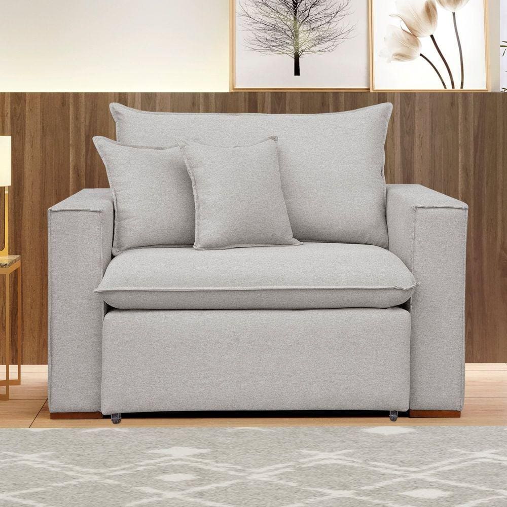 Poltrona Retrátil 100cm Barcelona Gelo