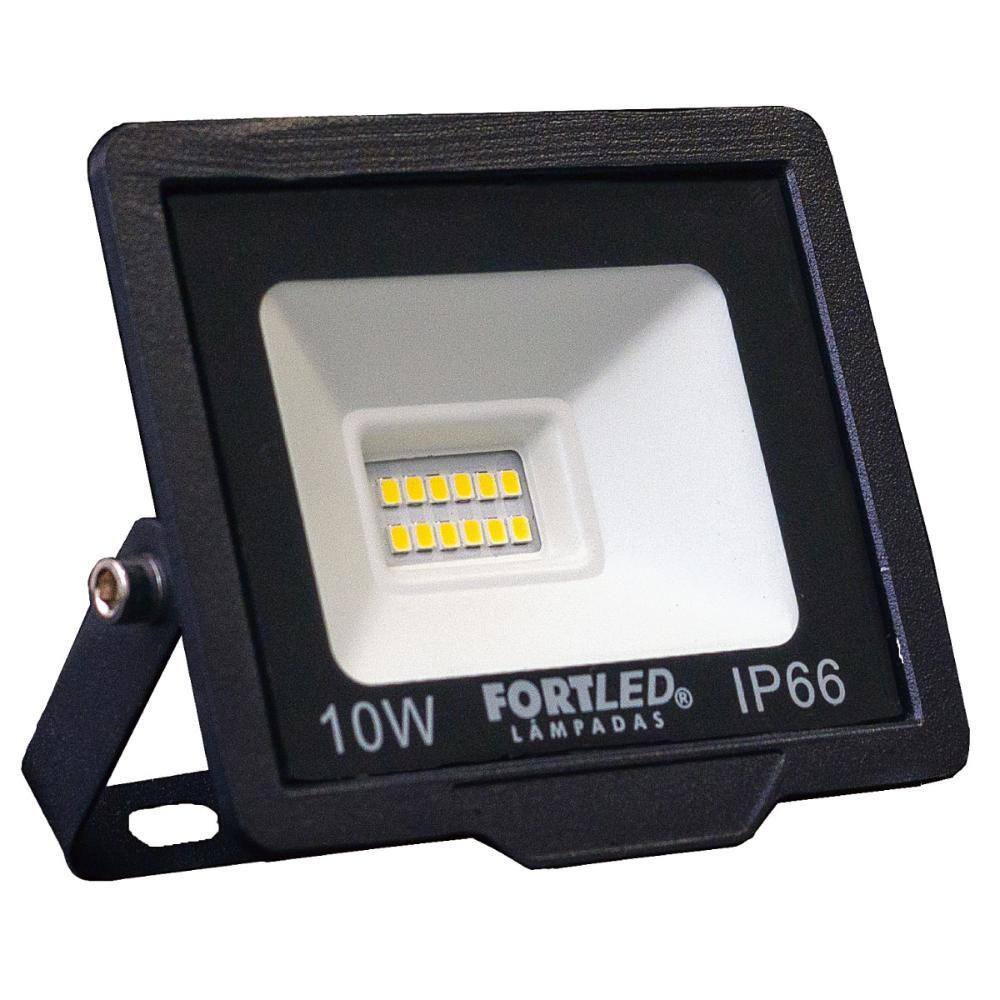 Kit 10 Refletores de Led 10W Fortled