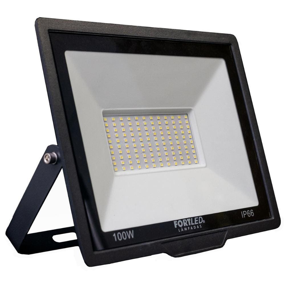 Kit 5 Refletores de Led 100W Fortled