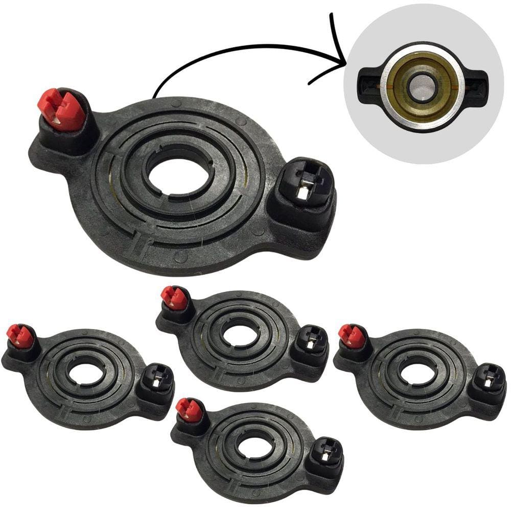 Kit 5 Reparos Super Tweeter Eros Eta 44 Trio 300 Watts Rms