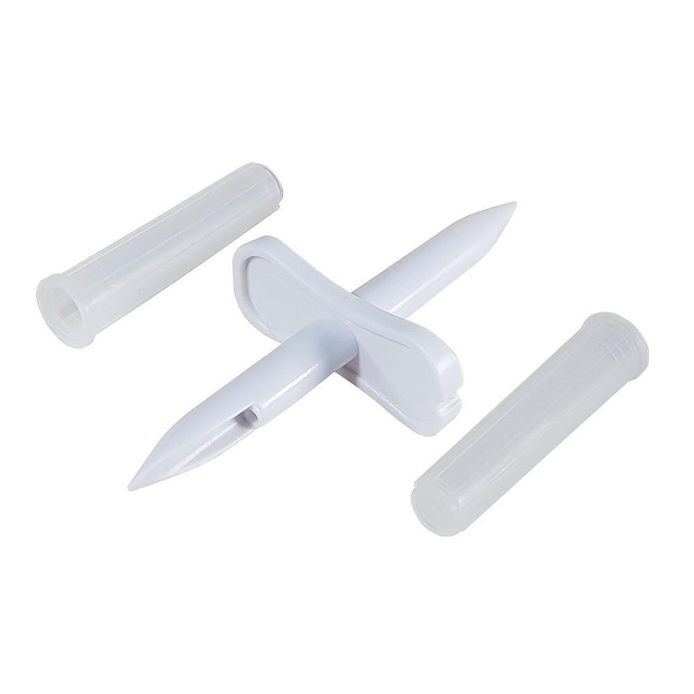 Descarpack Disp Transf PVC Dupla Un Descartáveis 100 un