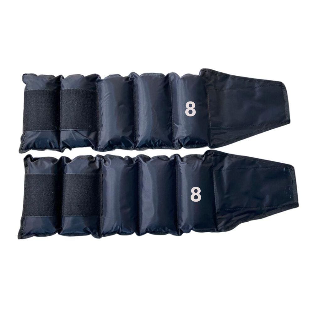 Par de Caneleira Peso Tornozeleira 8Kg