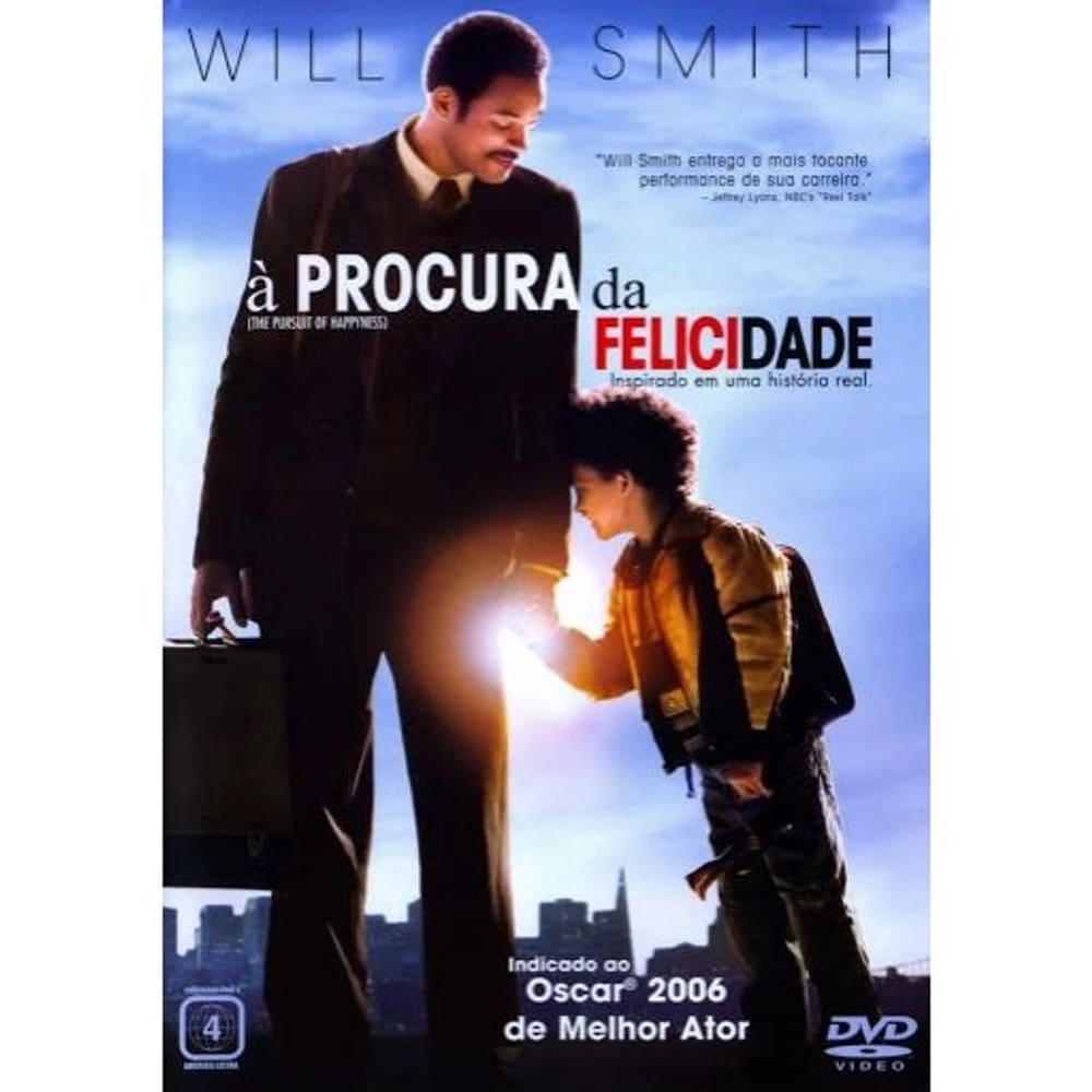 Dvd - A Procura da Felicidade Com Will Smith