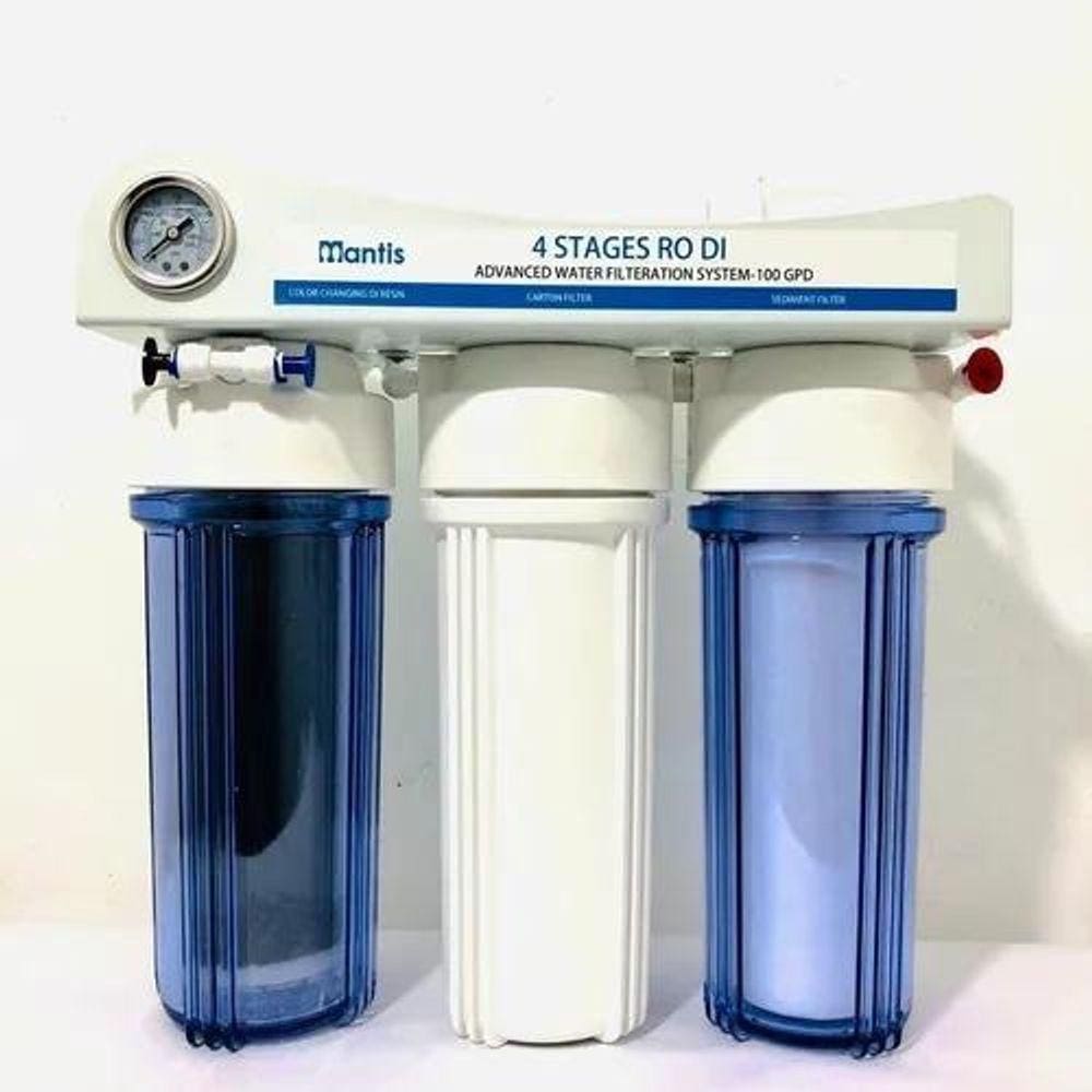 Filtro Osmose Reversa Mantis 4 Estágios 100gpd