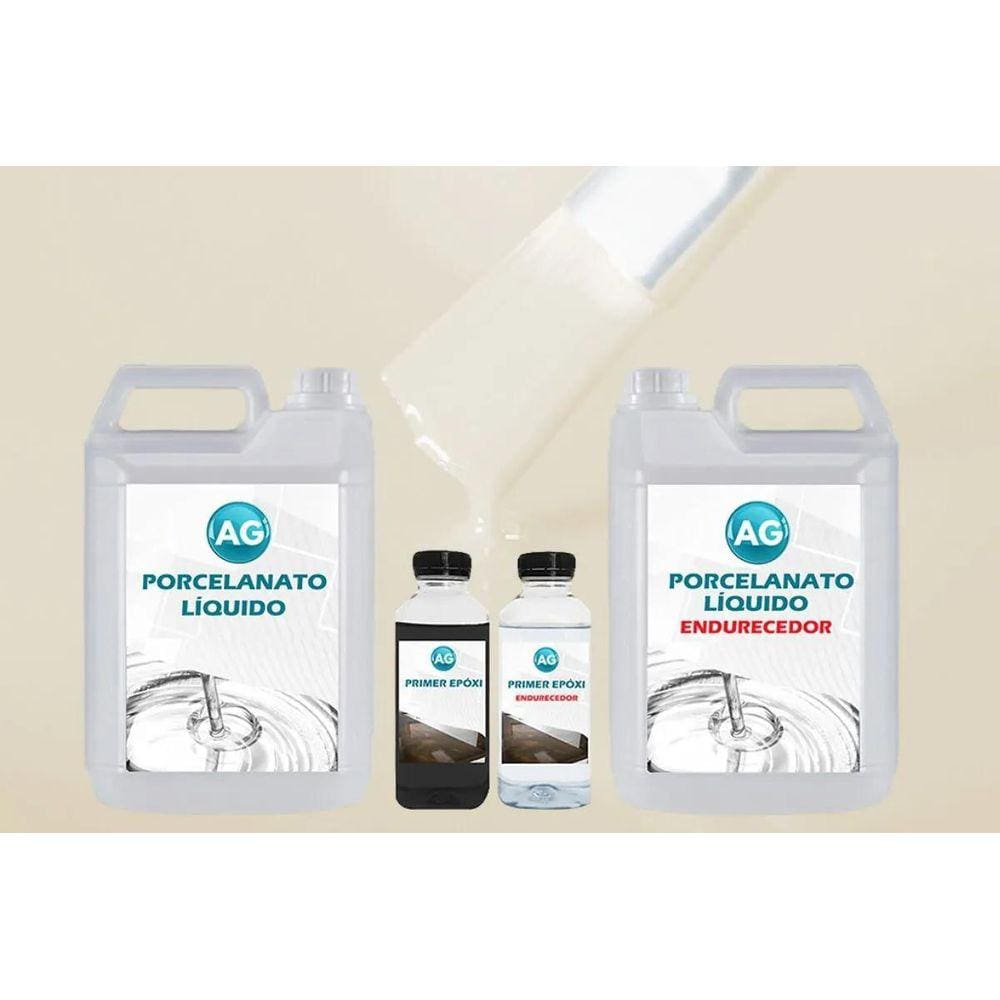 Kit Porcelanato Líquido + Primer - Preparação e Acabamento
