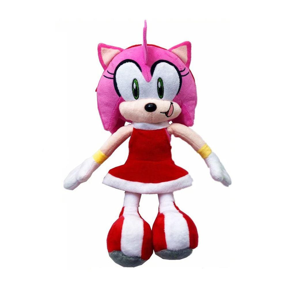 Pelucia Sonic Classico Sonic The Hedgehog Boneco 30cm