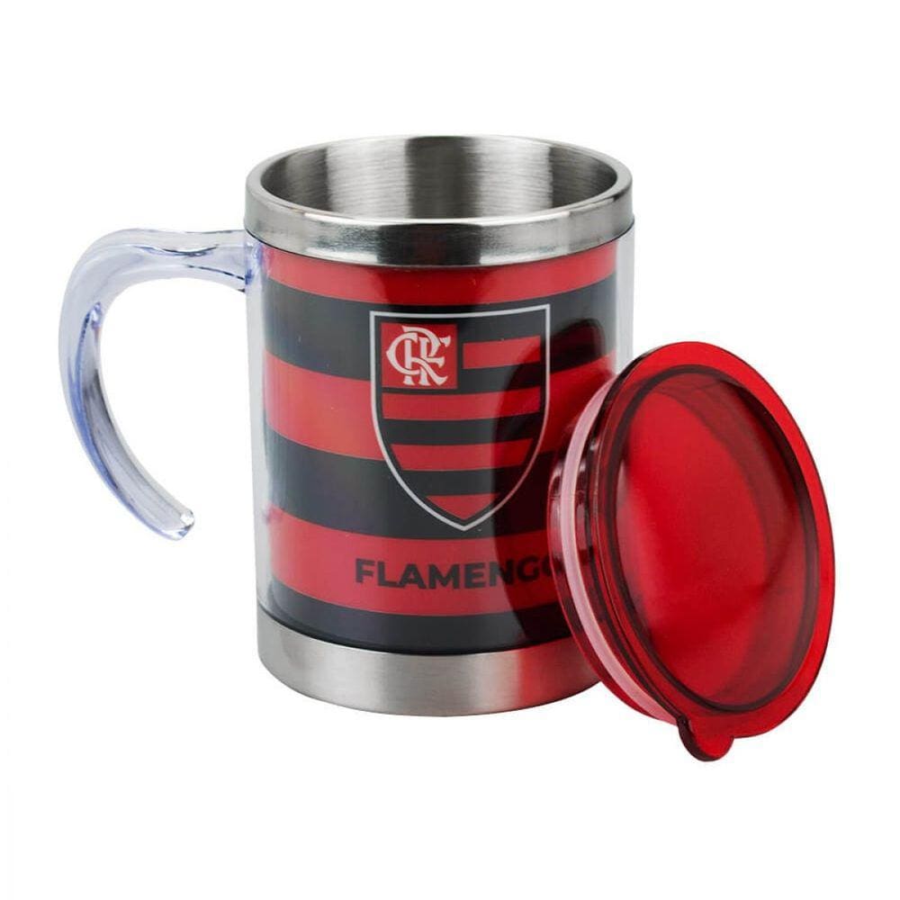 Caneca Flamengo Térmica 450 ML - QH004F-5