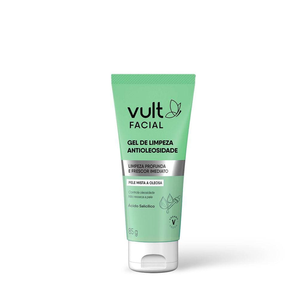 Vult Facial - Gel de Limpeza Antioleosidade Facial 85g