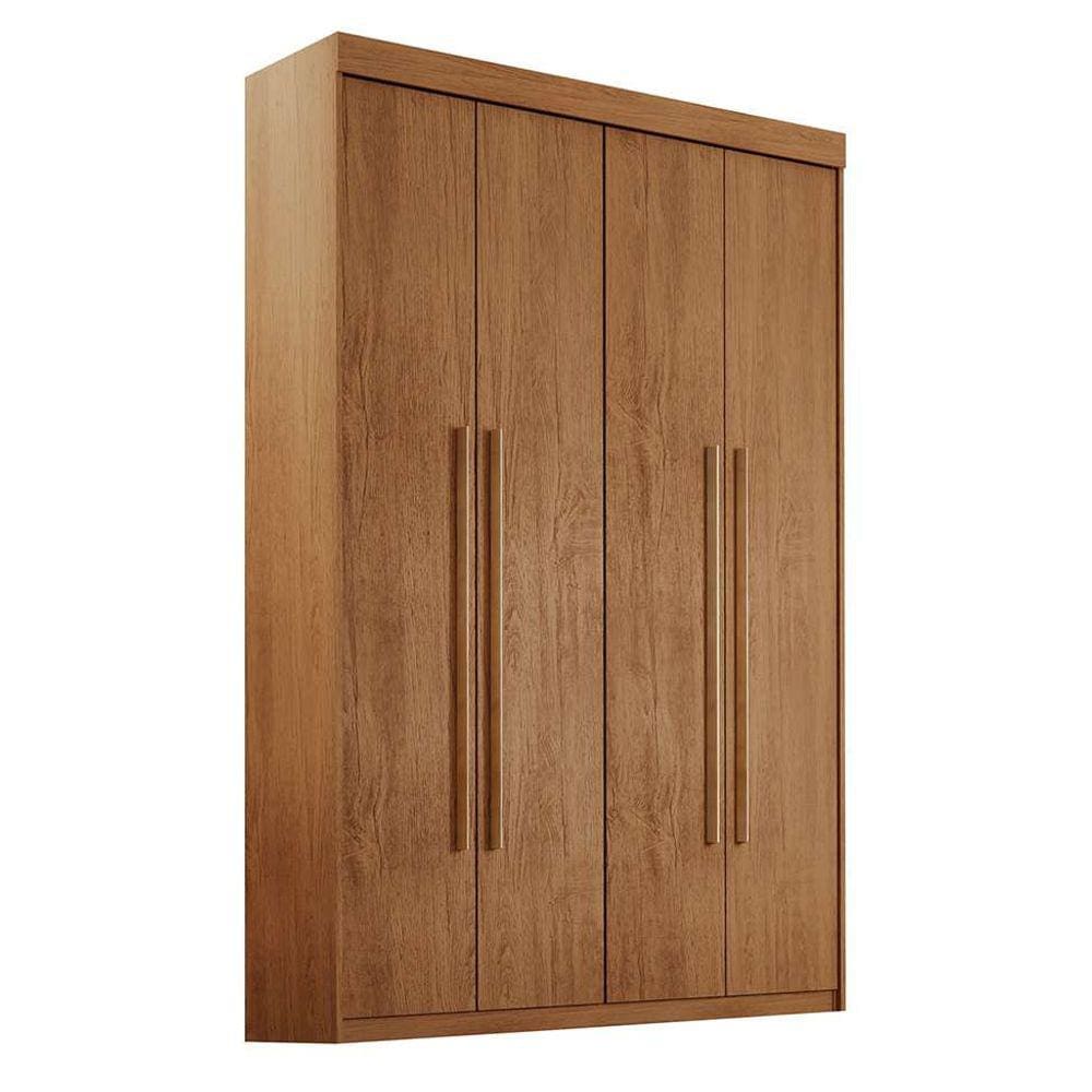 guarda-roupa solteiro xangai 4 pt 2 gv imbuia