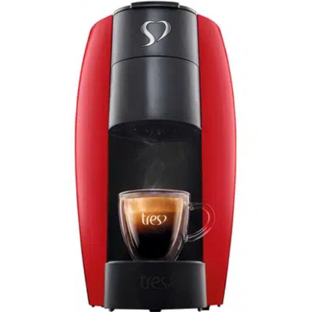 Cafeteira Expresso Tres Lov Premium Vermelho 110v - G1 Lov