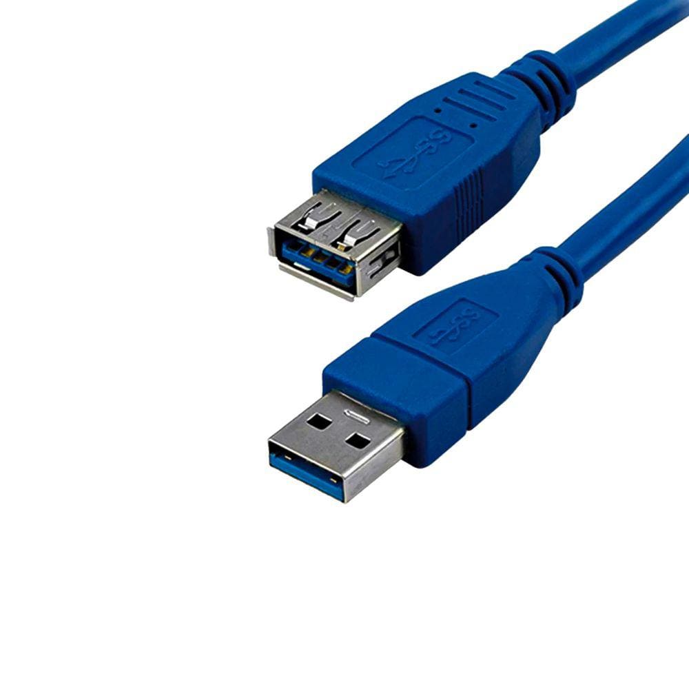 Cabo USB Extensão 2 Metros Fêmea x Macho 3.1