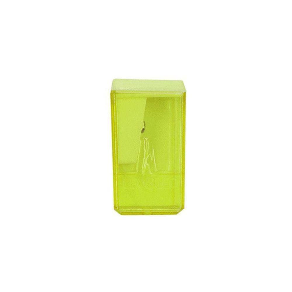 Apontador Com Deposito 40mm Pastel Trend Leo&Leo Amarelo