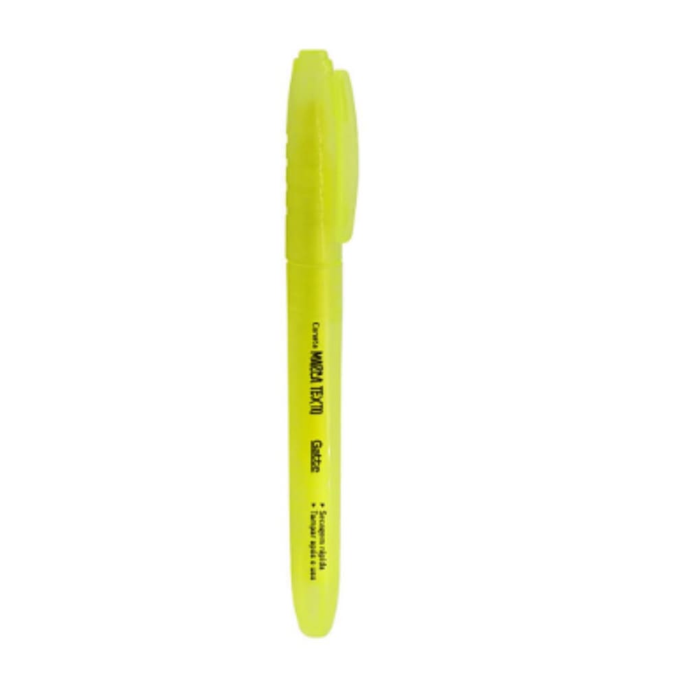 Caneta MARCA TEXTO Amarelo Fluorescente