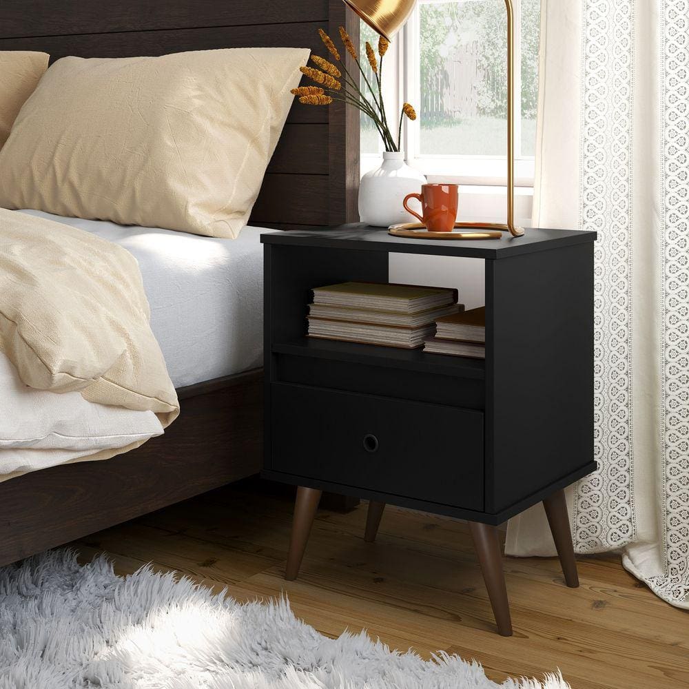 mesa de cabeciera para quarto estilo retro barata