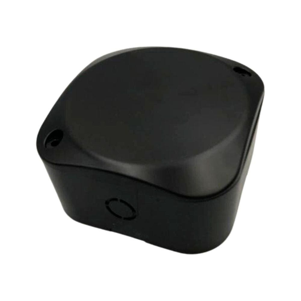 20 pçs Caixa Cftv Sob. Premium Hermética Preta 11x11x5,5 cm