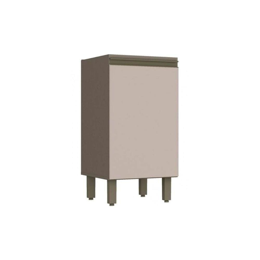 Gabinete De Cozinha Modulado Balcão Connect 1 Porta S/ Tampo Duna/cristal - Henn