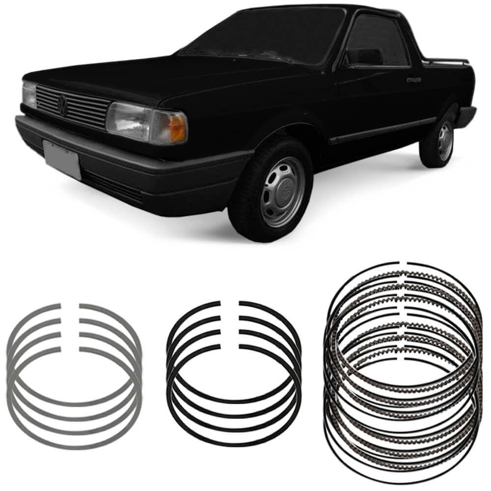 Jogo Anel Segmento Std Volkswagem Saveiro 1.6 89 A 93 Metal